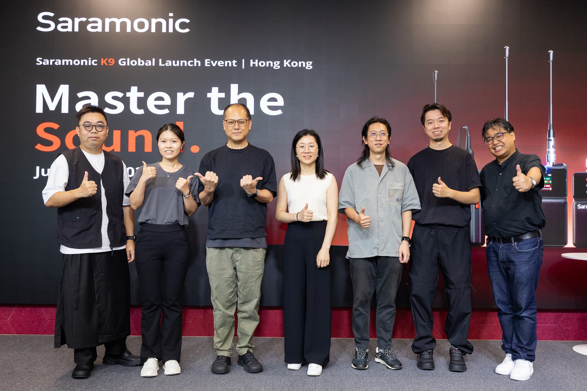 Saramonic K9 全球發佈香港站