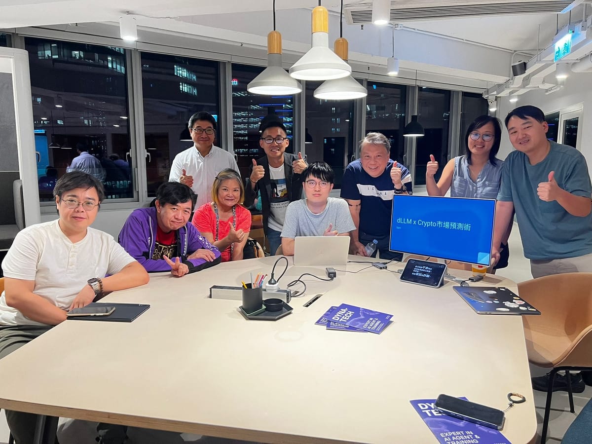 Tuesday AI Meetup #03 - dLLM x Crypto 市場預測術